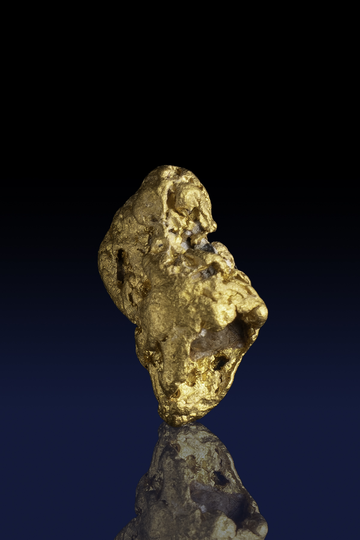 (image for) Chunky, Brilliant Natural Gold Nugget - Australia - 2.10 grams